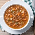 Sopa de Lentejas Casera