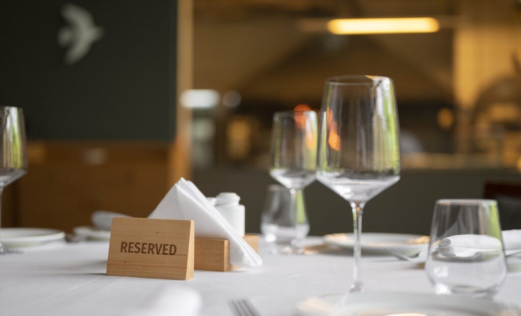 gestionar las reservas en restaurante